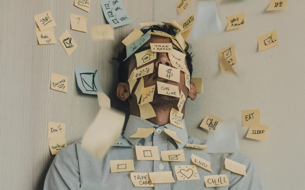 Post-it-man