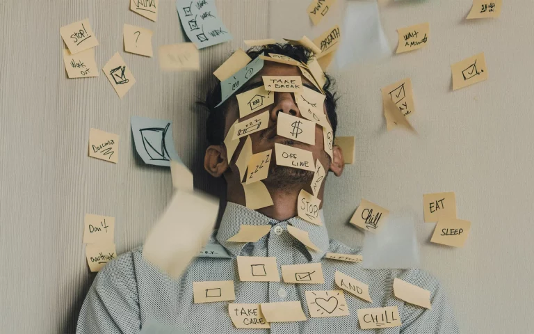 Post-it-man